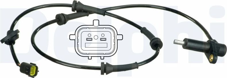 Датчик ABS Delphi. Артикул SS20523