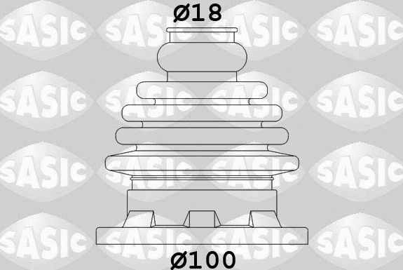 Пыльник ШРУСа внутренний Sasic передний левый для Audi A3 I (8L) 1996-2001. Артикул 1906034