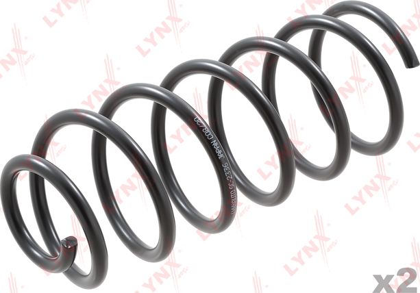 Пружина подвески LYNXauto задняя для Hyundai Getz I 2002-2010. Артикул SC-2336