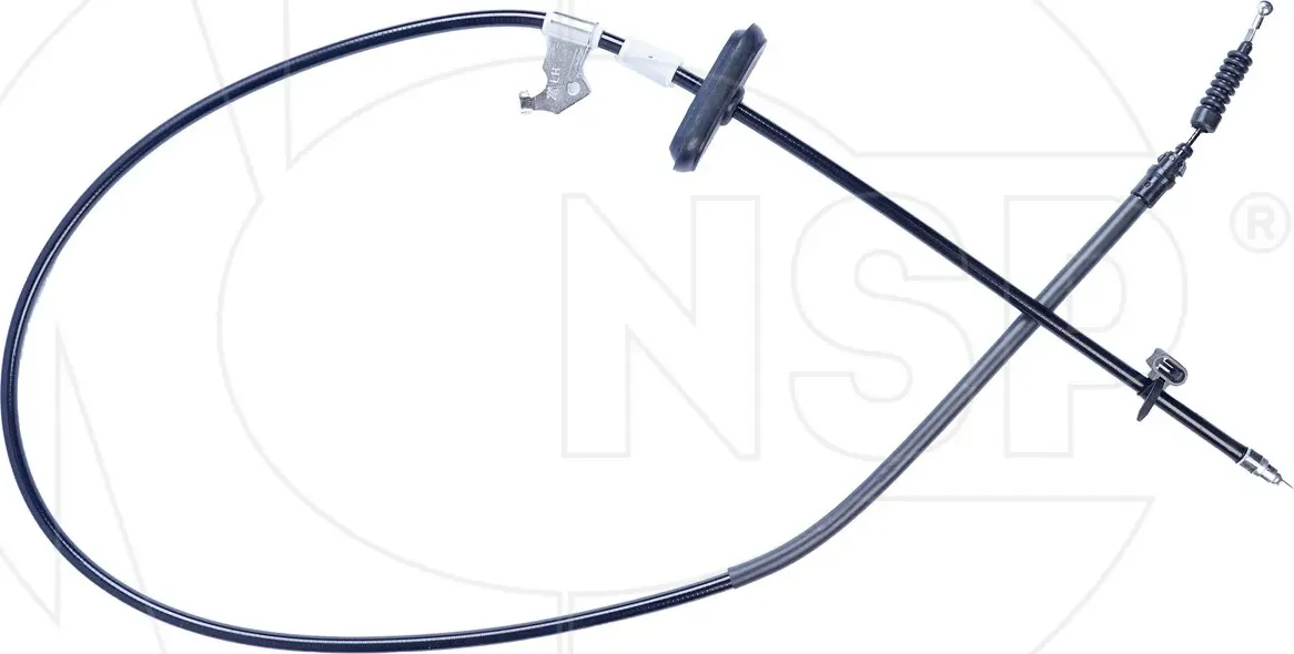 ТРОС СТОЯНОЧНОГО ТОРМОЗА ПРАВЫЙ CHEVROLET CRUZE I (NSP). Артикул NSPRS11N1