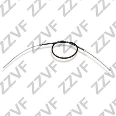 Трос ручника (тросик ручного тормоза) ZZVF. Артикул ZVTC024