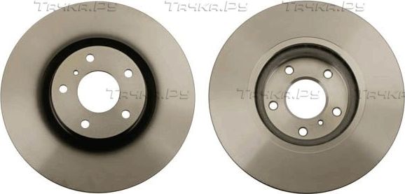 Тормозной диск TRW передний для Nissan Murano Z51 2007-2014. Артикул DF4983S