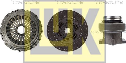 Сцепление (комплект) LuK RepSet для Neoplan Cityliner 2006-2026. Артикул 643 3308 00