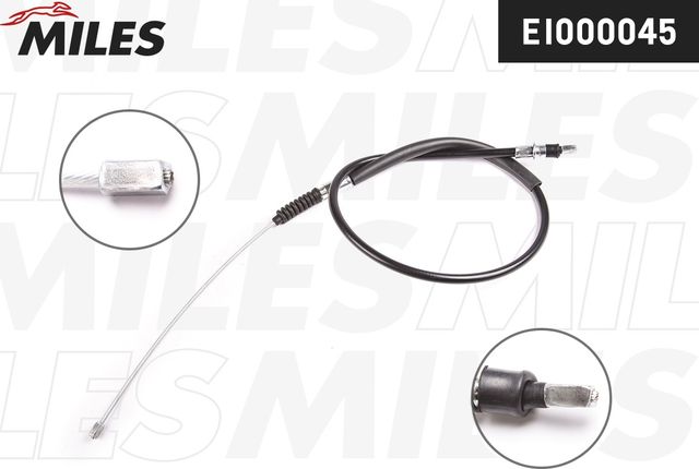 Трос ручника (тросик ручного тормоза) Miles. Артикул EI000045