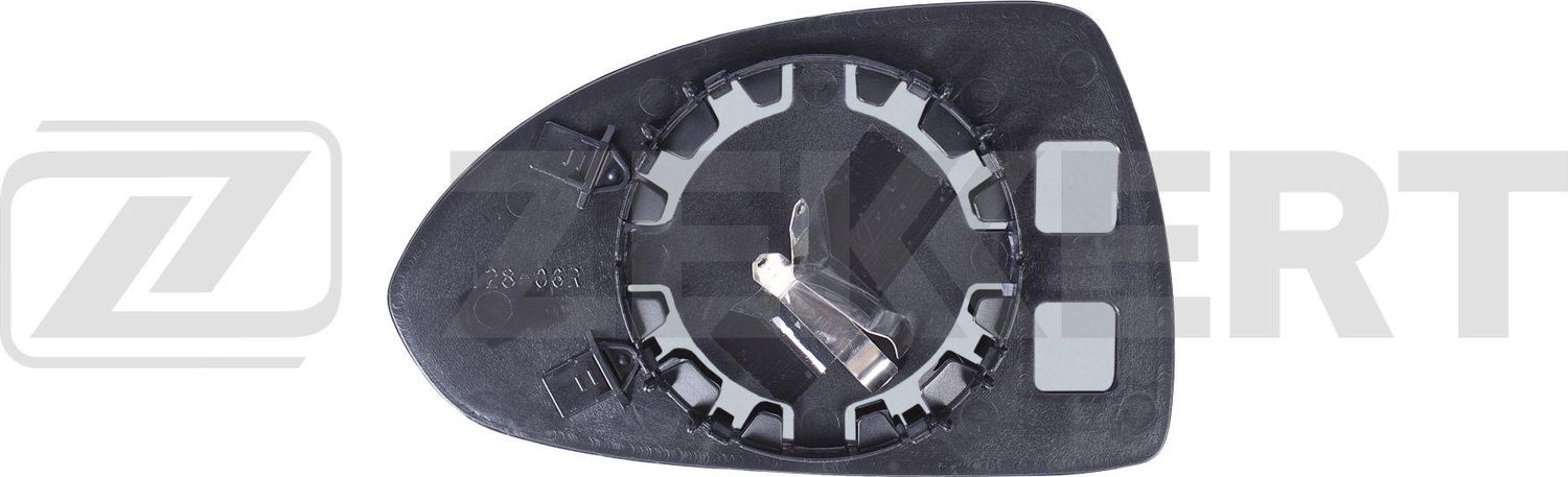 Зеркальное стекло бокового зеркала Zekkert. Артикул SP-1069