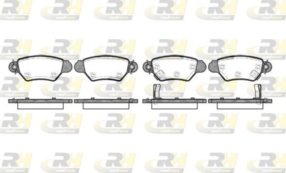 Тормозные колодки RoadHouse. Артикул 2685.02