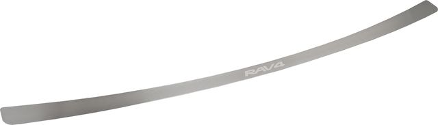 Накладка Arbori на бампер сатинированная с логотипом для Toyota RAV4 IV 2015-2019. Артикул ARBORI4814RBS01S