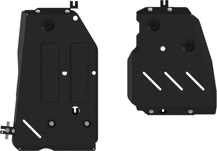 Защита Шериф (2 мм) для топливного бака Geely Monjaro 2023-2026. Артикул 28.5411