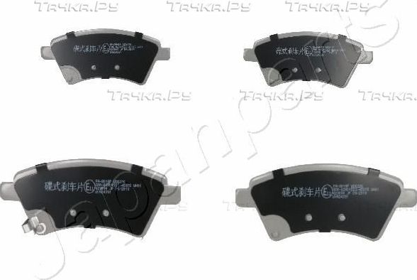 Тормозные колодки Japanparts. Артикул PA-801AF