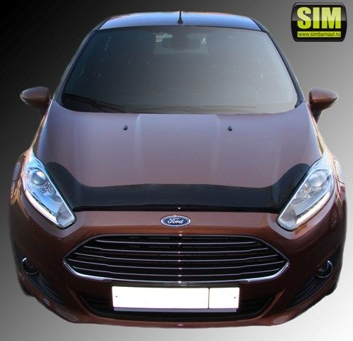 Дефлектор SIM для капота Ford Fiesta VI рестайлинг 2015-2019. Артикул SFOFIE1512
