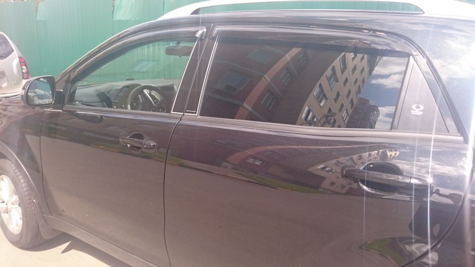 Дефлекторы SIM для окон Ssang Yong Actyon II 2010-2026. Артикул SSSACT1032