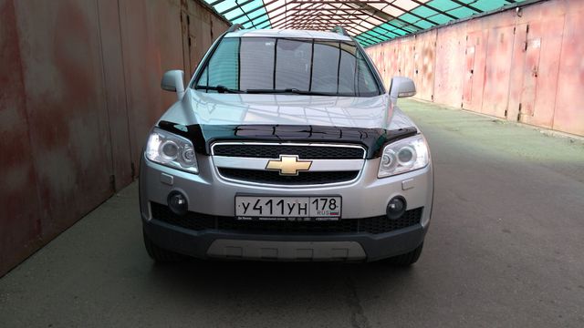 Дефлектор SIM для капота Chevrolet Captiva I 2006-2012. Артикул SCHCAP0612