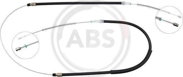 Трос ручника (тросик ручного тормоза) ABS задний для Volkswagen Derby II 1981-1984. Артикул K10315