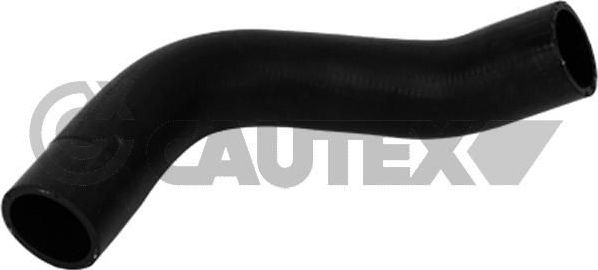 Патрубок радиатора (системы охлаждения) Cautex нижний для Subaru Forester IV 2013-2018. Артикул 754287