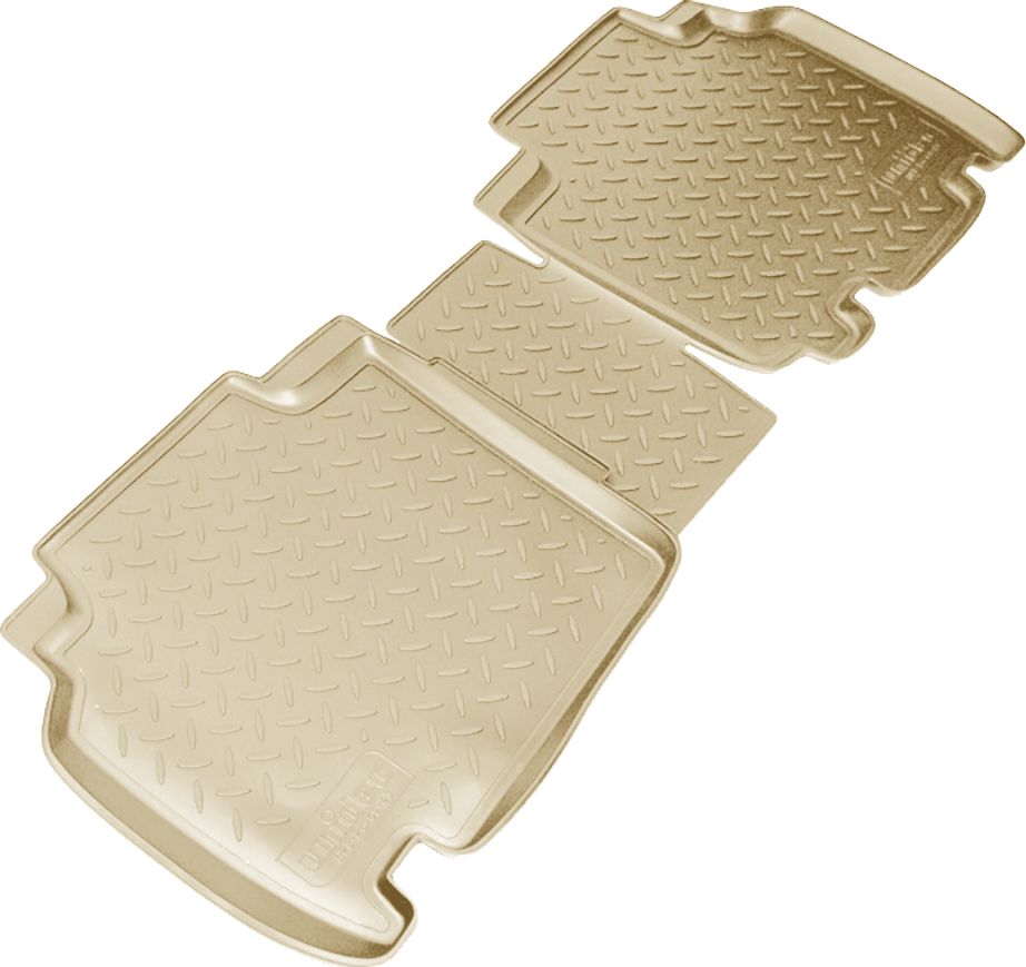 Коврики Норпласт (зад) для салона Renault Kangoo II 2008-2026 Бежевый. Артикул NPL-Po-69-43-B