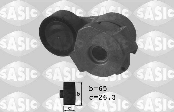 Натяжной ролик (натяжитель) приводного клинового зубчатого ремня Sasic. Артикул 1620055