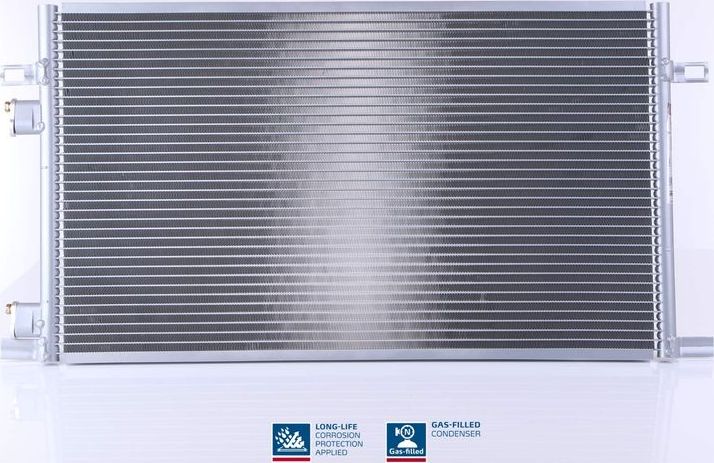 Радиатор кондиционера (конденсатор) Nissens (алюминий). Артикул 94386