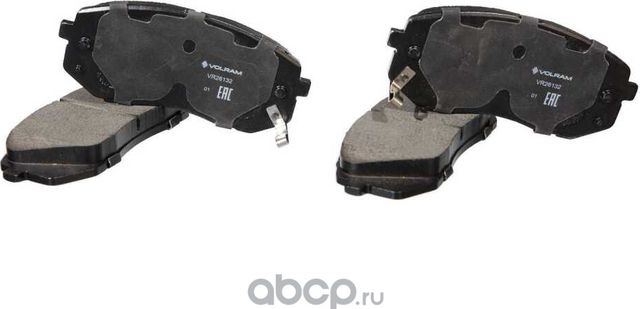 КОЛОДКИ ПЕРЕДНИЕ ДЛЯ А/М HYUNDAI TUCSON (15-) KIA SPORTAGE IV (15-) TC SUMITOM (Volram). Артикул VR26132