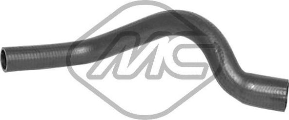 Патрубок радиатора (системы охлаждения) Metalcaucho. Артикул 07517