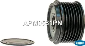 APM0581PN_Шкив обгонный генератора !K7 D57 CR /Honda Accord 2.4 2013 Krauf. Артикул APM0581PN