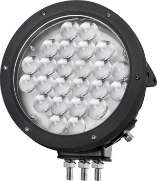 Фара дальнего света РИФ 229 мм 120W LED. Артикул SM-9120-SSA