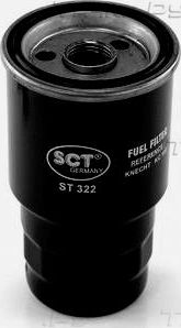 Топливный фильтр SCT-Germany для Toyota Ipsum II (M20) 2005-2005. Артикул ST 322