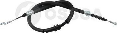 Трос ручника (тросик ручного тормоза) OSSCA задний правый/левый для Volkswagen Transporter T4 1990-2003. Артикул 24933