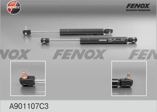 Амортизатор (упор) багажника Fenox. Артикул A901107C3