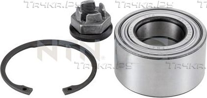 Ступичный подшипник (комплект) NTN / SNR передний для Renault Megane II 2002-2009. Артикул R155.62