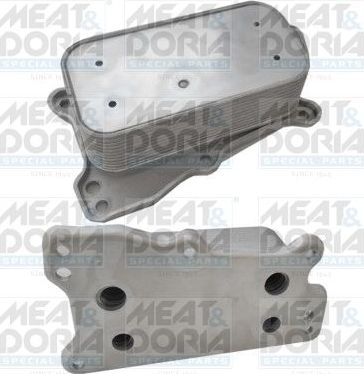 Радиатор масляный (маслоохладитель) для двигателя Meat & Doria. Артикул 95126