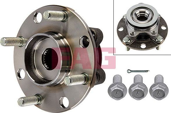 Ступичный подшипник (комплект) Fag. Артикул 713 6139 80