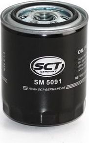 Масляный фильтр SCT-Germany для Mitsubishi L200 IV 2005-2015. Артикул SM 5091