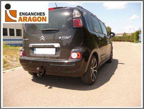 Фаркоп Aragon для Citroen C3 Picasso 2009-2026. Артикул E1223AA