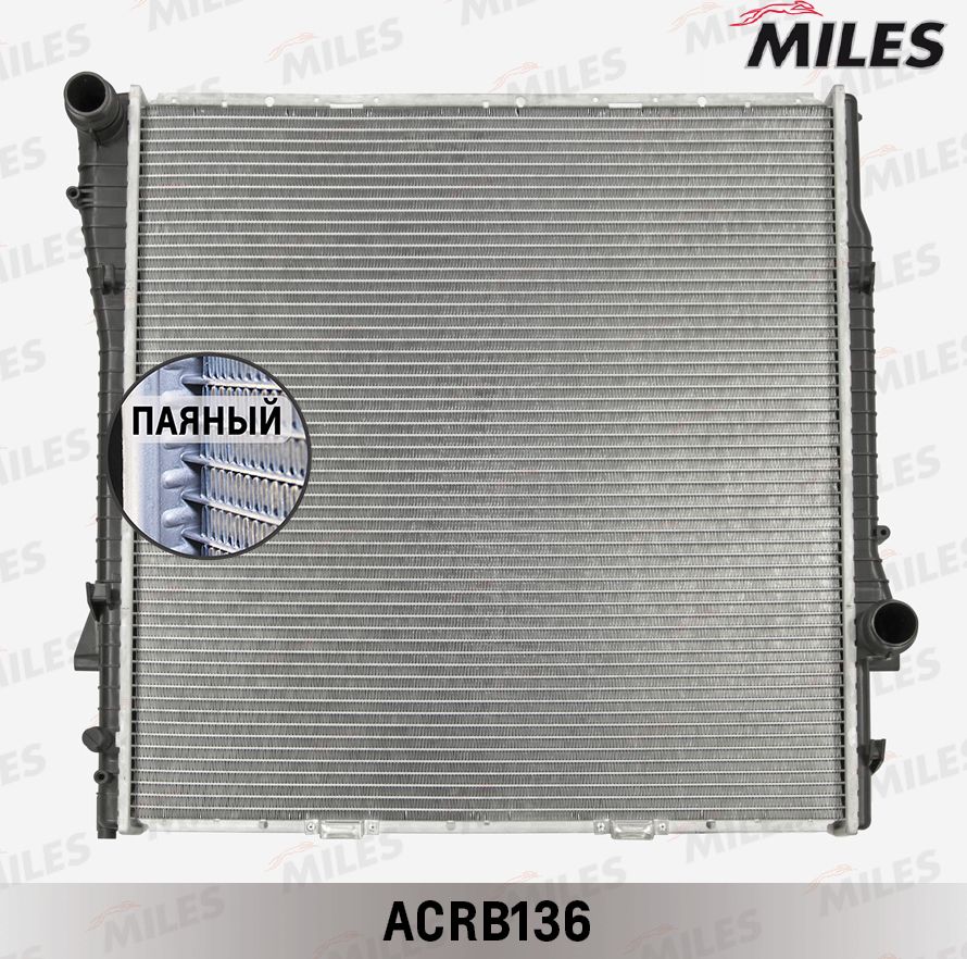Радиатор охлаждения двигателя Miles для BMW X5 I (E53) 2000-2006. Артикул ACRB136