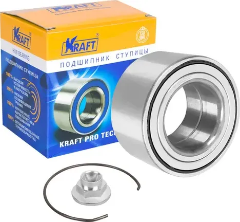 Подшипник ступицы HYUNDAI ACCENT 99- перед. (Kraft). Артикул KT100865