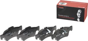 Тормозные колодки Brembo задние для Mercedes-Benz E-Класс IV (W212, S212, C207) 2009-2016. Артикул P 50 052