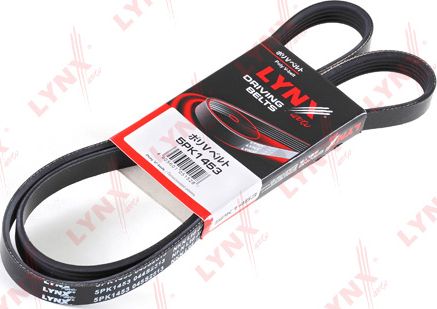 Приводной ремень поликлиновой LYNXauto. Артикул 5PK1453