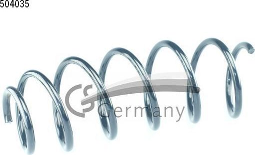 Пружина подвески CS-Germany. Артикул 14.504.035