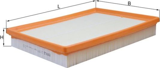 Воздушный фильтр Mahle-Knecht. Артикул LX 999