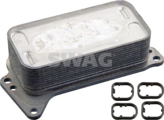 Радиатор масляный (маслоохладитель) для двигателя SWAG. Артикул 20 10 5945