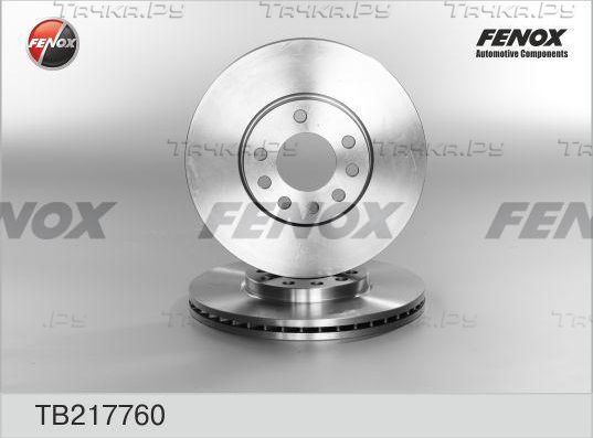 Тормозной диск Fenox передний для Lotus Elise II 2004-2026. Артикул TB217760