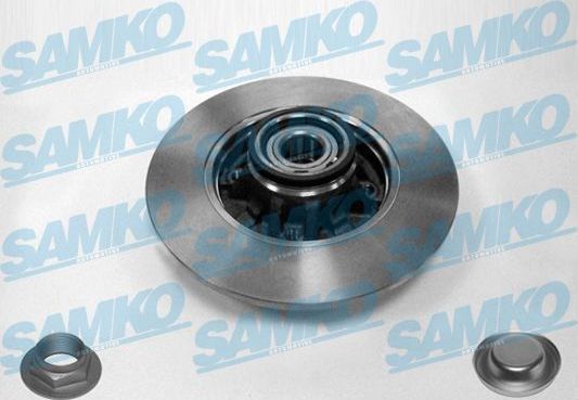 Тормозной диск Samko LPR HUB BRAKE DISC LINE задний для Citroen C4 II 2009-2026. Артикул P1011PCA