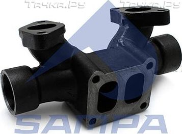 Выпускной коллектор Sampa для Scania 4 1995-2010. Артикул 043.263