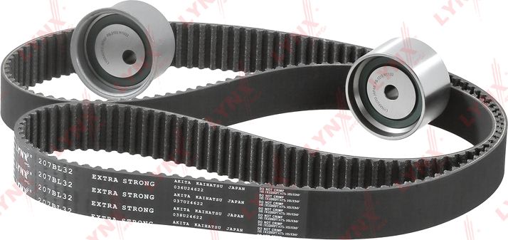 Ремень ГРМ с роликами (комплект) LYNXauto. Артикул PK-1228