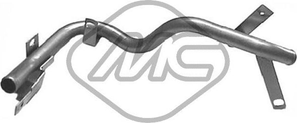 Патрубок радиатора (системы охлаждения) Metalcaucho. Артикул 03134