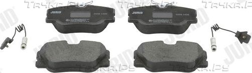 Тормозные колодки Jurid. Артикул 571382J