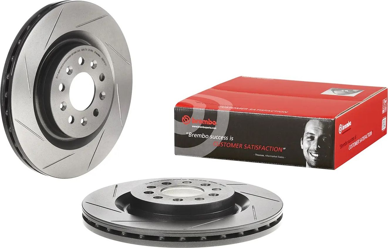Тормозной диск Brembo PRIME LINE - UV Coated. Артикул 09.8781.21