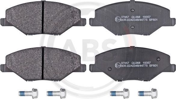 Тормозные колодки ABS. Артикул 37957