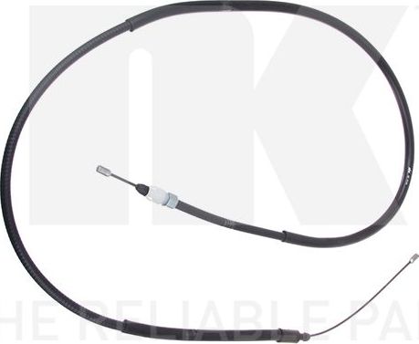 Трос ручника (тросик ручного тормоза) NK правый для Peugeot Partner Origin 2008-2015. Артикул 901964