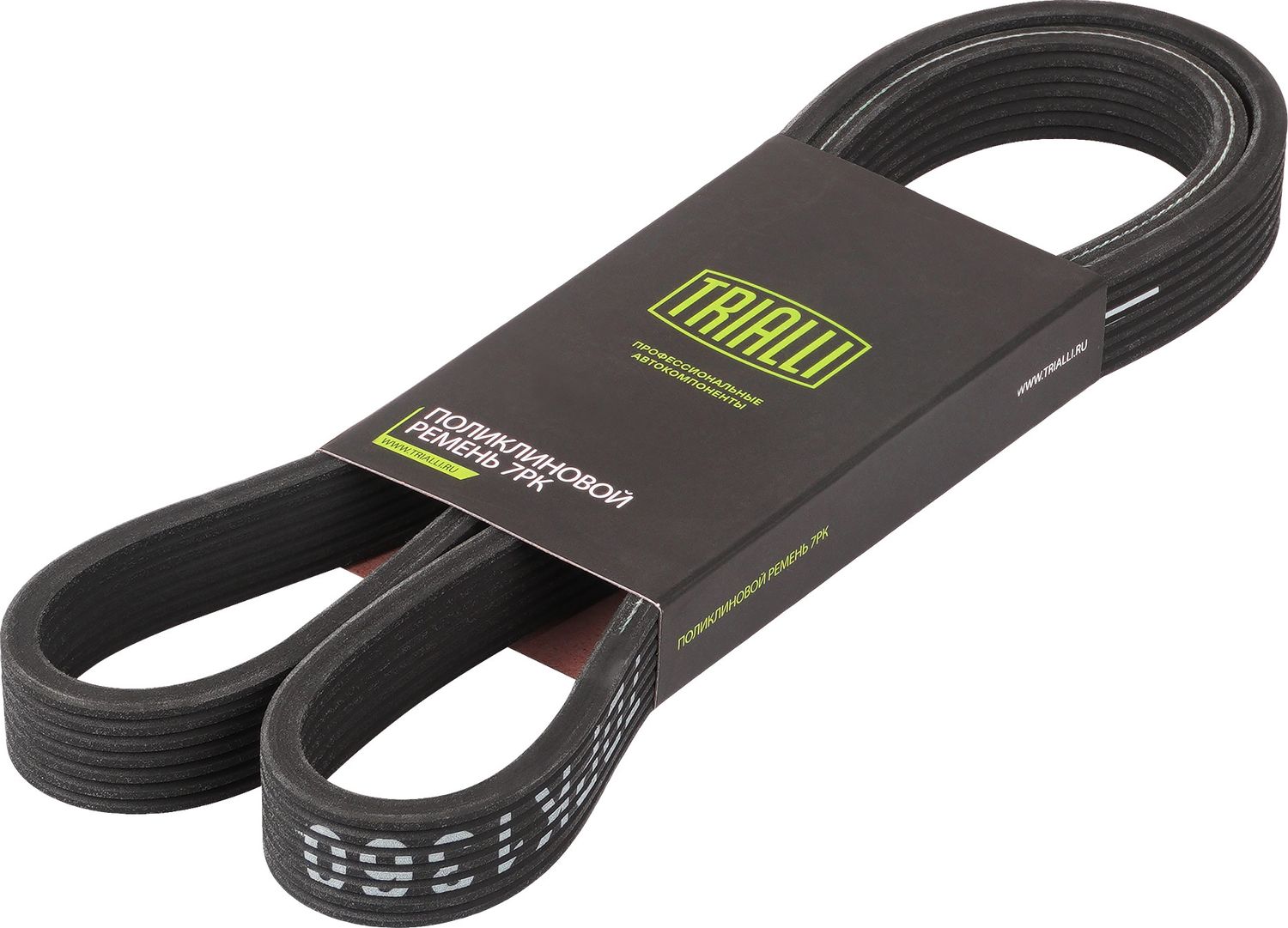Приводной ремень поликлиновой Trialli (EPDM (Этилен-пропиленовый каучук)). Артикул 7DPK1360